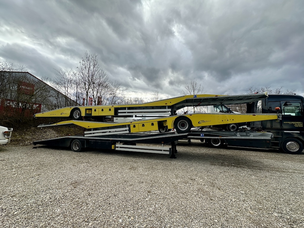 Eroglu Auflieger Autotransporter - caravan carrier LKW