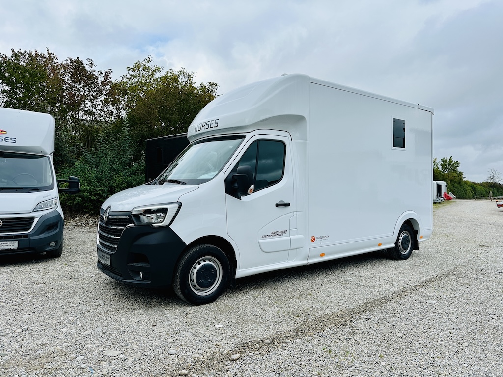 Renault Roelofsen Yorse 2-Pferdetransporter 3,5to. 165PS mautfrei hohe Zuladung LKW NEU